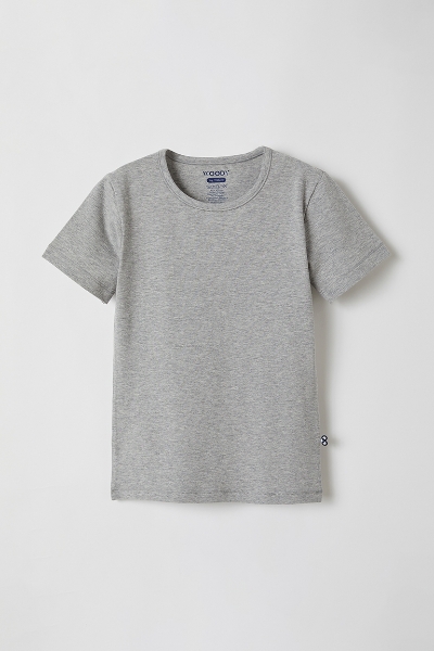 Resim 10-16 Yaş Erkek Çocuk Atlet-Bat - 121-Gri  Melanj