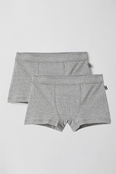 Resim 2-8 Yaş Erkek Çocuk Boxer-Cld - 121-Gri  Melanj