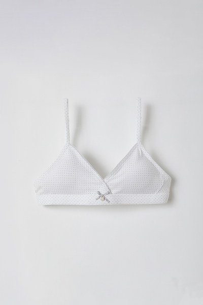Resim Sütyen-Bra - 903-Beyaz Puantiyeli
