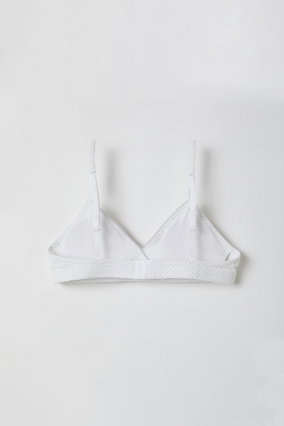 Resim Sütyen-Bra - 903-Beyaz Puantiyeli