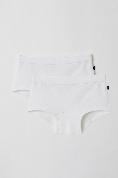 Resim 2-8 Yaş 2’li Kız Çocuk Külot-Shd - 100-Beyaz