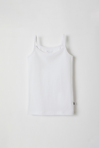 Resim 2-8 Yaş Kız Çocuk Atlet-Veg - 100-Beyaz