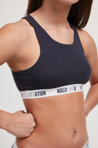 Resim 10-16 Yaş Kız Çocuk Atlet-Yuf - 196-Ahtapot Temalı Antrasit