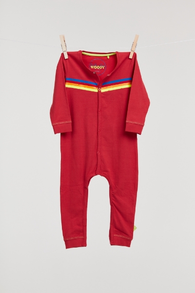 Resim Unisex Tulum- - 465-Kırmızı