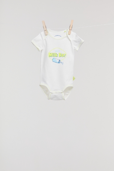 Resim Unisex Bebek Çamaşırı- - 106-Ekru