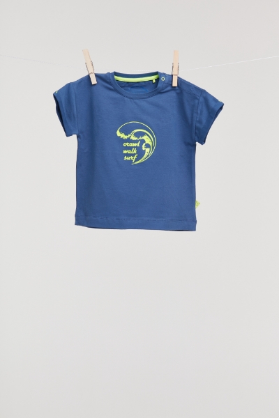 Resim Unisex Tshirt- - 853-Mavi