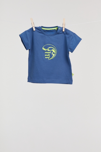 Resim Unisex Tshirt- - 853-Mavi