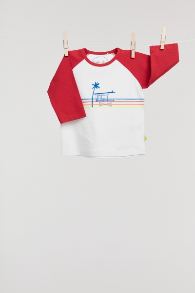 Resim Unisex Tshirt- - 465-Kırmızı