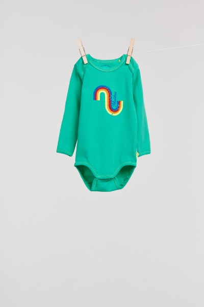 Resim Unisex Bebek Çamaşırı- - 741-Su Yeşili