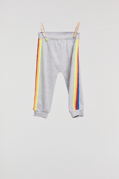 Resim Unisex Pantolon- - 142-Açık Melanj