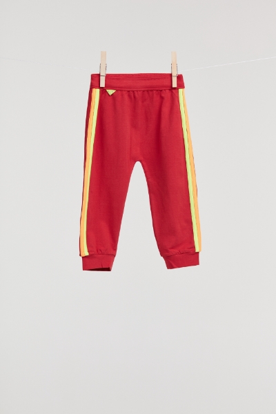 Resim Unisex Pantolon- - 465-Kırmızı