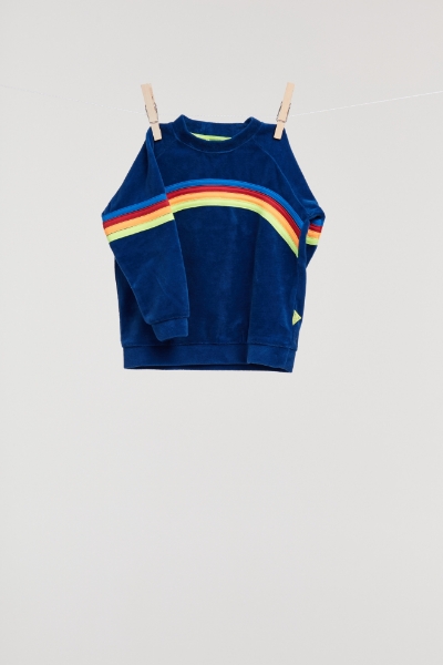 Resim Unisex Sweatshirt- - 843-İndigo