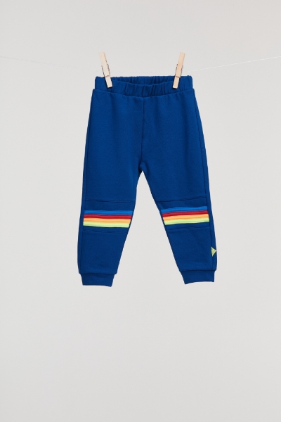 Resim Unisex Pantolon- - 843-İndigo