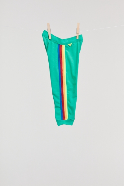 Resim Unisex Pantolon- - 741-Su Yeşili