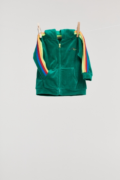 Resim Unisex Kapüşonlu Mont- - 745-Yeşil