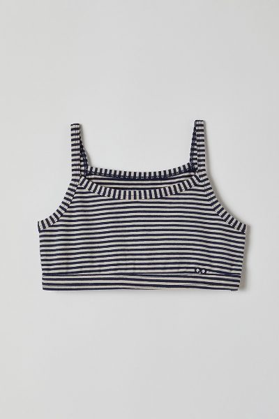 Resim 10-16 Yaş Kız Çocuk Atlet-Spt - 916-Boğa Temalı Çizgili Lacivert 