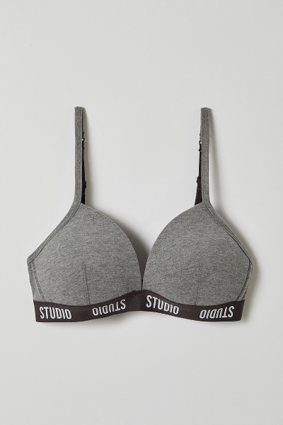 Resim Sütyen-Yud - 125-Rakun Temalı Gri Melanj