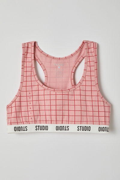 Resim Kadın Atlet-Yuf - 946-Rakun Baskılı Pembe