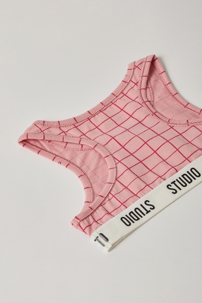 Resim 10-16 Yaş Kız Çocuk Atlet-Yuf - 946-Rakun Baskılı Pembe