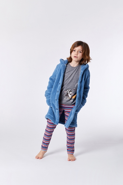 Resim Sabahlık-Rot - 858-Rakun Temalı Duman Mavisi