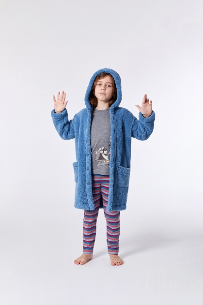 Resim Sabahlık-Rot - 858-Rakun Temalı Duman Mavisi