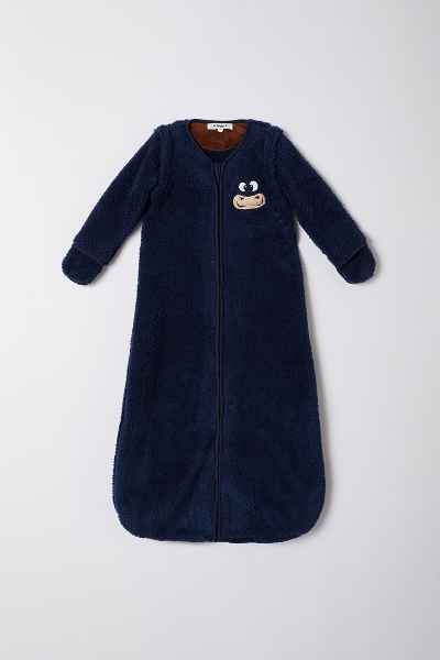 Resim Uyku Tulumu-Slz - 885-Boğa Temalı Koyu Lacivert