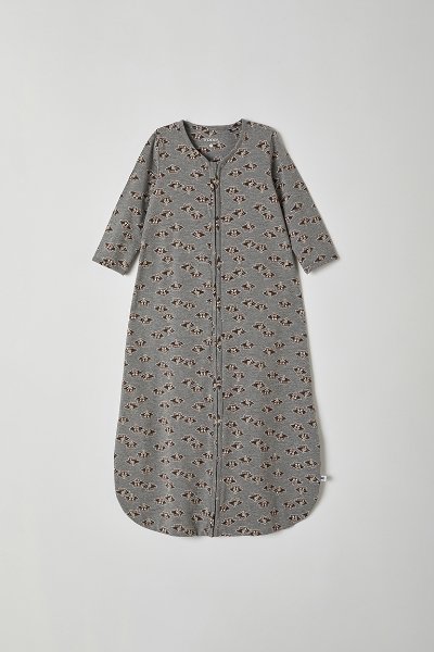 Resim Uyku Tulumu-Slb - 924-Rakun Baskılı Gri