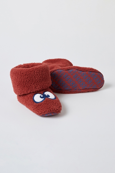 Resim Velsoft Patik-Bor - 461-Boğa Temalı Çiftlik Kırmızısı