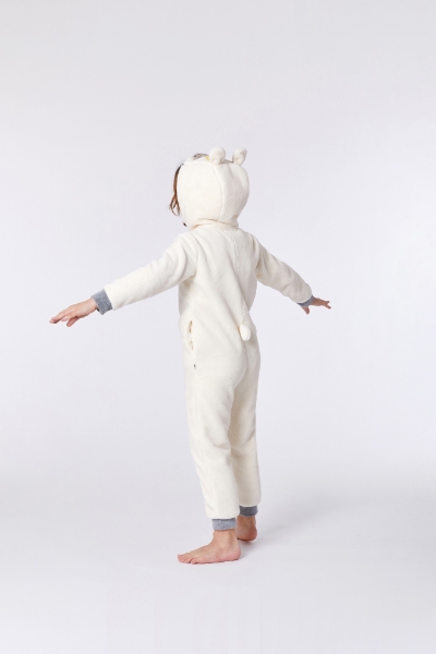 Resim Hayvan Figürlü Unisex Tulum-Onj - 010-Kutup Ayısı Temalı