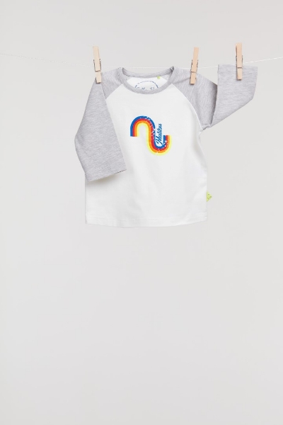 Resim Unisex Çocuk Tshirt-Klc - 142-Açık Melanj