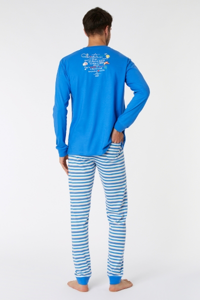 Resim Erkek Pijama-Plc - 837-Koyu Mavi