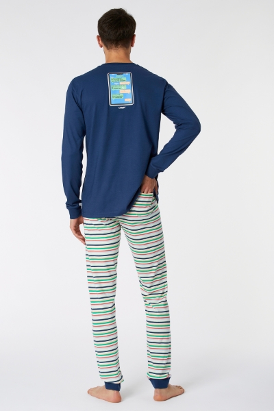 Resim Erkek Pijama-Plc - 874-Insignia Mavi