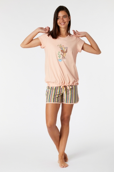 Resim Kadın Pijama-Bst - 411-Uçuk Pembe