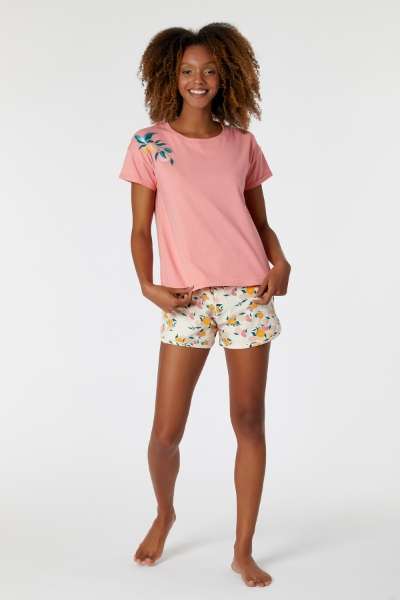 Resim Kadın Pijama-Ypd - 478-Buz Pembe