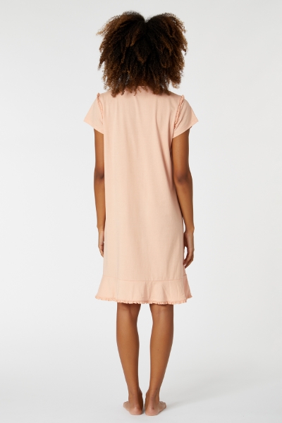 Resim Kadın Gecelik-Bdr - 411-Uçuk Pembe