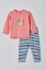 Resim Pamuklu Kız Bebek Pijama-Plg - 441-İstiridye Pembe