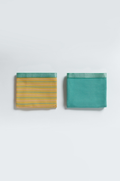 Resim 2'li Kadın Külot- - 075-SET