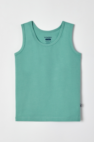 Resim 2-8 Yaş Erkek Çocuk Atlet-Ves - 717-Puslu Yeşil