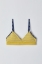 Resim Sütyen-Bra - 964-Mandril Temalı Çizgili Sarı
