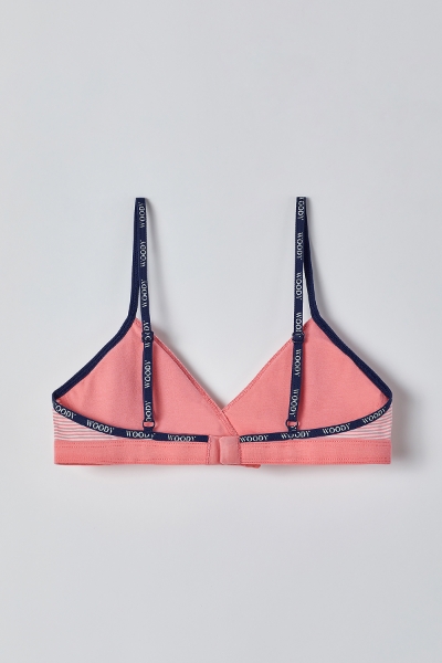 Resim Sütyen-Bra - 943-Semender Temalı Çizgili Pembe 