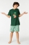 Resim 10-16 Yaş Erkek Çocuk Pijama-Qrs - 786-Çam Yeşili
