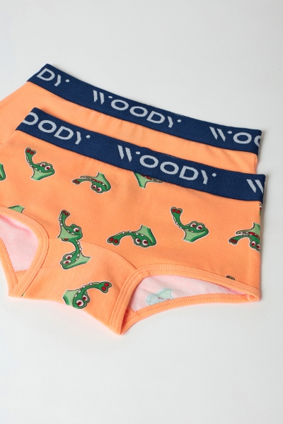 Resim 2-8 Yaş 2'li Kız Çocuk Külot- - 067-SET