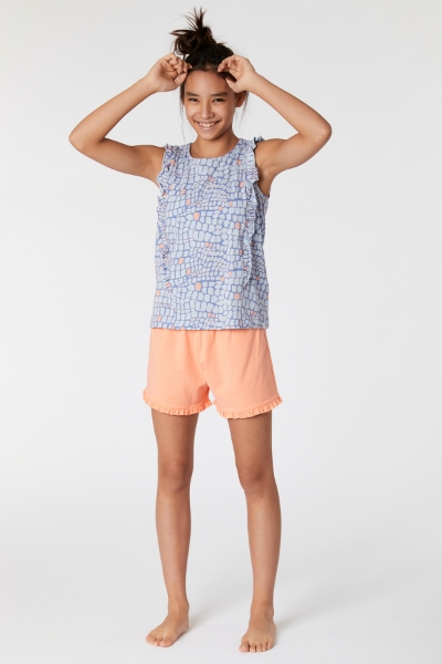 Resim 10-16 Yaş Kız Çocuk Pijama-Ypc - 974-Krokodil