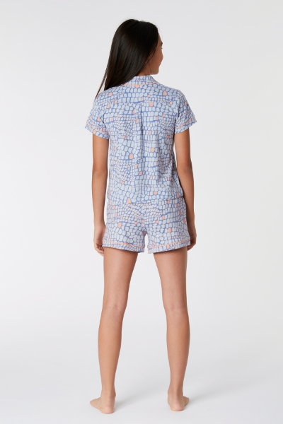 Resim 2-8 Yaş Kız Çocuk Pijama-Ype - 974-Krokodil