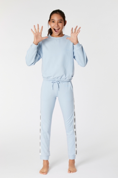 Resim Sweatshirt-Yla - 846 SUBDUED BLUE