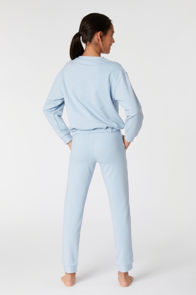 Resim Sweatshirt-Yla - 846 SUBDUED BLUE