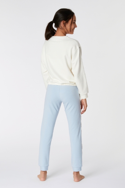 Resim Sweatshirt-Yla - 106-Ekru