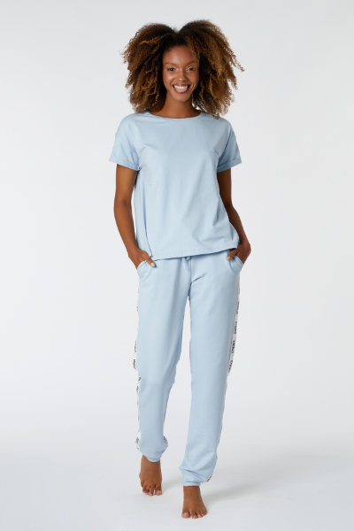 Resim Tişört-Yle - 846 SUBDUED BLUE