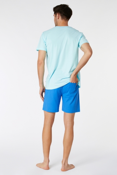 Resim Erkek Pijama-Psu - 822-Turkuvaz