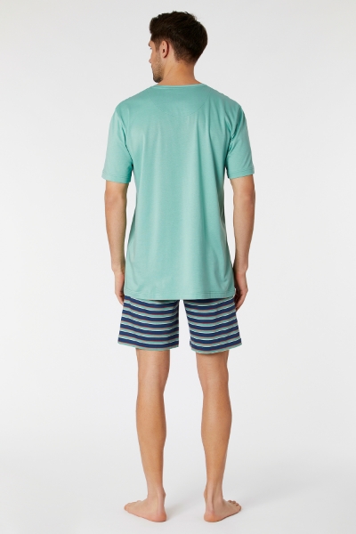 Resim Erkek Pijama-Mvs - 724-Malahit Yeşili